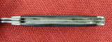 Buck 0311 311 Slim Line Trapper Knife Early Model Number on Backside of Blade USA Lot #311-10