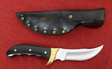 Buck 0401 401 Kalinga Knife Dark Micarta Inverted 3 Line USA 1970's Lot#401-10