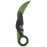 Columbia River CRKT 4040BG 4040 Provoke Karambit Folding Knife D2 Green Blade