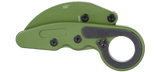 Columbia River CRKT 4040BG 4040 Provoke Karambit Folding Knife D2 Green Blade