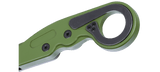 Columbia River CRKT 4040BG 4040 Provoke Karambit Folding Knife D2 Green Blade