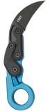 Columbia River CRKT 4041B Provoke Grivory Kinetic Morphing Karambit Folding Knife Black Stonewashed