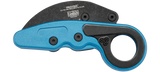 Columbia River CRKT 4041B Provoke Grivory Kinetic Morphing Karambit Folding Knife Black Stonewashed