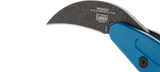 Columbia River CRKT 4041B Provoke Grivory Kinetic Morphing Karambit Folding Knife Black Stonewashed