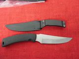 Buck 0470 470BK 470 Mentor Fixed Blade Knife USA Made 1995 Rubber Handle 420HC Blade Lot#BU-224