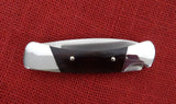 Buck 0500 500 Duke Folding Pocket Knife Early Model Micarta Handles 1978 USA Lot#500-32
