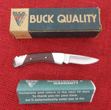Buck 0505RWS 505 Knight Rosewood Handle 420HC Knife USA 1998 Discontinued Lot#505-9