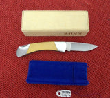 Buck 0506 506 Lady Buck White Knight Micarta Knife UNFINSHED Collector RARE 1987 Lot#506-6