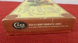 Case 523-3 1/4 SSP Pheasant Bird Small Game Hunter 1965-1980 Stag Handle Knife USA