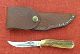 Case 523-3 1/4 SSP Pheasant Bird Small Game Hunter 1965-1980 Stag Handle Knife USA