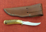 Case 523-3 1/4 SSP Pheasant Bird Small Game Hunter 1965-1980 Stag Handle Knife USA