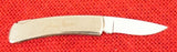 Buck 0526 526 Executive 525 Gent Knife Bass Pro Shops Gold Logo Polished Blade Beveled Handle USA 1992 Lot#525-48