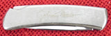 Buck 0526 526 Executive 525 Gent Knife Bass Pro Shops Gold Logo Polished Blade Beveled Handle USA 1992 Lot#525-48