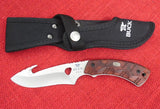 Buck 0536RWG 536 Open Season Guthook Skinner Fixed Blade Hunting Knife Dymondwood Rosewood USA 2018 Lot#BU-316