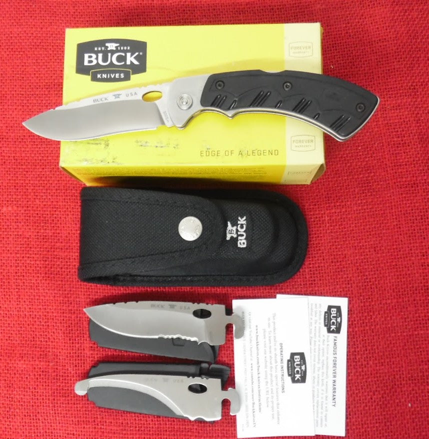 Buck 0550BKS1 550 Open Season Selector 2.0 Exchange Knife 3 Blades