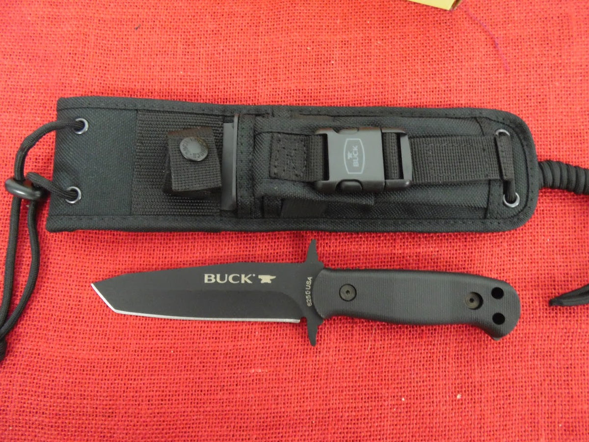 Buck 0625BKS 625 Intrepid Tactical Tanto M.O.L.L.E. Fixed Blade Knife –  OzarkCutlery