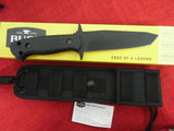 Buck 0626BKS 626 Intrepid XL Tactical Tanto M.O.L.L.E. Fixed Blade Knife Black Handles 420HC USA 2015 Lot#BU-55