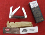 Case 64065 Stockman Knife Brown Maple Burlwood Stainless 7347 SS