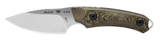 Buck 0662BRS 662 Alpha Scout Pro Fixed Blade Hunter Knife S35VN Drop Point Layered Gorge Patterned Richlite Handles NEW