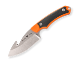 Buck 0664ORG 664 Alpha Hunter Select Hunting Knife 420HC Orange GFN with Inlay USA