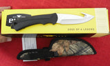 Buck 0679BKG 679 Bucklite MAX Hunting Knife Black Rubber Handle Camo Sheath Guthook USA