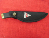 Buck 0691 691-BK Zipper 1998 Guthook Hunting Knife Fixed Blade Rubber 420HC USA NOS Lot#691-7