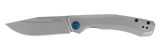 Kershaw 7020 Highball XL KVT Ball Beaing Manual Open Knife D2 Blade Gray Steel Handle Frame Lock