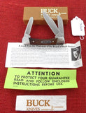 Buck 0703 703 Colt Wood Handle Pocket Knife 3 Blade USA Made Brown Box Lot#703-16