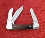 Buck 0703 703 Colt Wood Handle Pocket Knife 3 Blade USA Made Brown Box Lot#703-16
