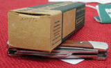 Buck 0703 703 Colt RARE w/ 704 Blade Wood Handle Pocket Knife 3 Blade 420HC USA Made 1998 Lot#703-8