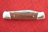 Buck 0703 703 Colt RARE w/ 704 Blade Wood Handle Pocket Knife 3 Blade 420HC USA Made 1998 Lot#703-8