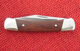 Buck 0703 703 Colt RARE w/ 704 Blade Wood Handle Pocket Knife 3 Blade 420HC USA Made 1998 Lot#703-8