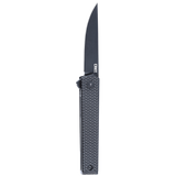 Columbia River CRKT 7081D2K CEO Microflipper Black D2 Knife Aluminum Richard Rogers Design