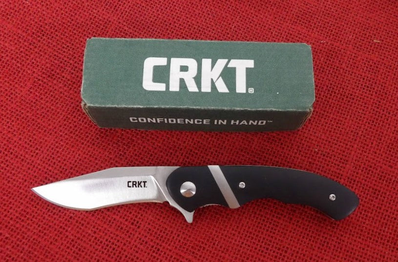 Columbia River CRKT 7280 Snarky Flipper Knife Recurve – OzarkCutlery
