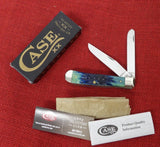 Case 75830 Trapper Knife Hunter Green Deep Canyon Jig Bone USA Made 6254 SS