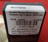 Case 75830 Trapper Knife Hunter Green Deep Canyon Jig Bone USA Made 6254 SS