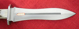 Puma IP Knife 812321 El Ibice Large Double Sided Dagger Staghorn NOS