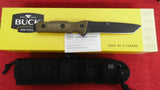 Buck 0893BO 893 Ground Combat Black Tanto Tactical Knife GCK Micarta 5160 USA Made 2023