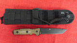 Buck 0893BO 893 Ground Combat Black Tanto Tactical Knife GCK Micarta 5160 USA Made 2023