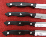 Buck 0936BKS 936 Set of 4 Steak Knives 2010 Paperstone 1-UNMARKED Lot#BU-448