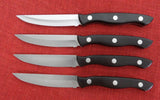 Buck 0936BKS 936 Set of 4 Steak Knives 2010 Paperstone 1-UNMARKED Lot#BU-448