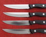 Buck 0936BKS 936 Set of 4 Steak Knives 2010 Paperstone 1-UNMARKED Lot#BU-448