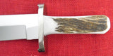 Buck 0903 903 Bowie Knife 2015 Bass Pro Grand Opening Moncton New Brunswick Elk Stag Salesman Sample Lot#BU-282