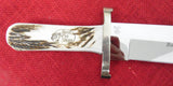 Buck 0903 903 Bowie Knife 2015 Bass Pro Grand Opening Moncton New Brunswick Elk Stag Salesman Sample Lot#BU-282