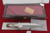 Buck 0903 903 Bowie Knife 2015 Bass Pro Grand Opening Roclin (Rocklin) California Elk Stag Salesman Sample Lot#BU-283