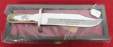 Buck 0903 903 Bowie Knife 2015 Bass Pro Grand Opening Roclin (Rocklin) California Elk Stag Salesman Sample Lot#BU-283