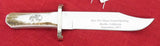 Buck 0903 903 Bowie Knife 2015 Bass Pro Grand Opening Roclin (Rocklin) California Elk Stag Salesman Sample Lot#BU-283
