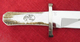 Buck 0903 903 Bowie Knife 2015 Bass Pro Grand Opening Roclin (Rocklin) California Elk Stag Salesman Sample Lot#BU-283
