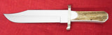 Buck 0903 903 Bowie Knife 2015 Bass Pro Grand Opening Roclin (Rocklin) California Elk Stag Salesman Sample Lot#BU-283