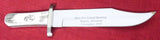Buck 0903 903 Bowie Knife 2015 Bass Pro Grand Opening Rogers AR Elk Stag Salesman Sample lot#BU-336